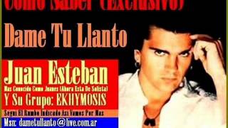 Video thumbnail of "Como Saber - Ekhymosis (Exclusivo Dame Tu Llanto)-{Sin El Josemar}"