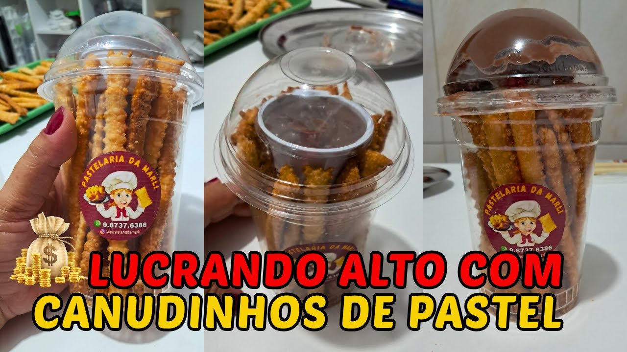 Renda Extra com Canudinho de Pastel