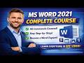 Microsoft Word 2021 Full Course in One Video | Learn MS Word Step by Step (Complete Tutorial)