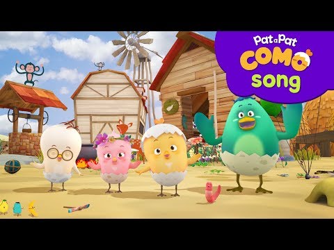 Como Kids TV | pat a pat song | Cartoon video for kids