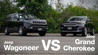 2023 Jeep Wagoneer vs Grand Cherokee | Comparison and Review
