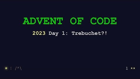 Golang | Advent Of Code 2023 | Day 1