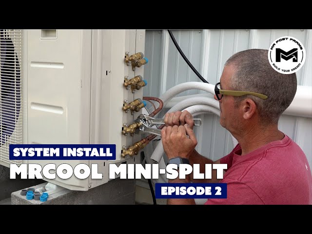 MRCOOL DIY Multi-Zone Mini Split | System Install | Ep 2 class=