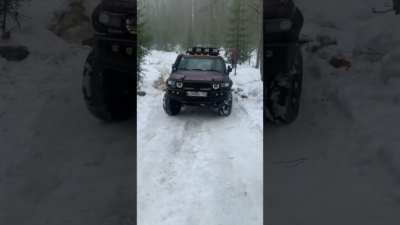 На что способен FJ-cruiser? 