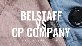 Belstaff Vs Cp Company Hoody Sweater Comparison