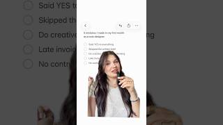 5 MISTAKES I made in my first month as a solo UI/UX DESIGNER