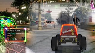 GTA V ONLINE *TRYHARD NOOB USES LAG SWITCH*