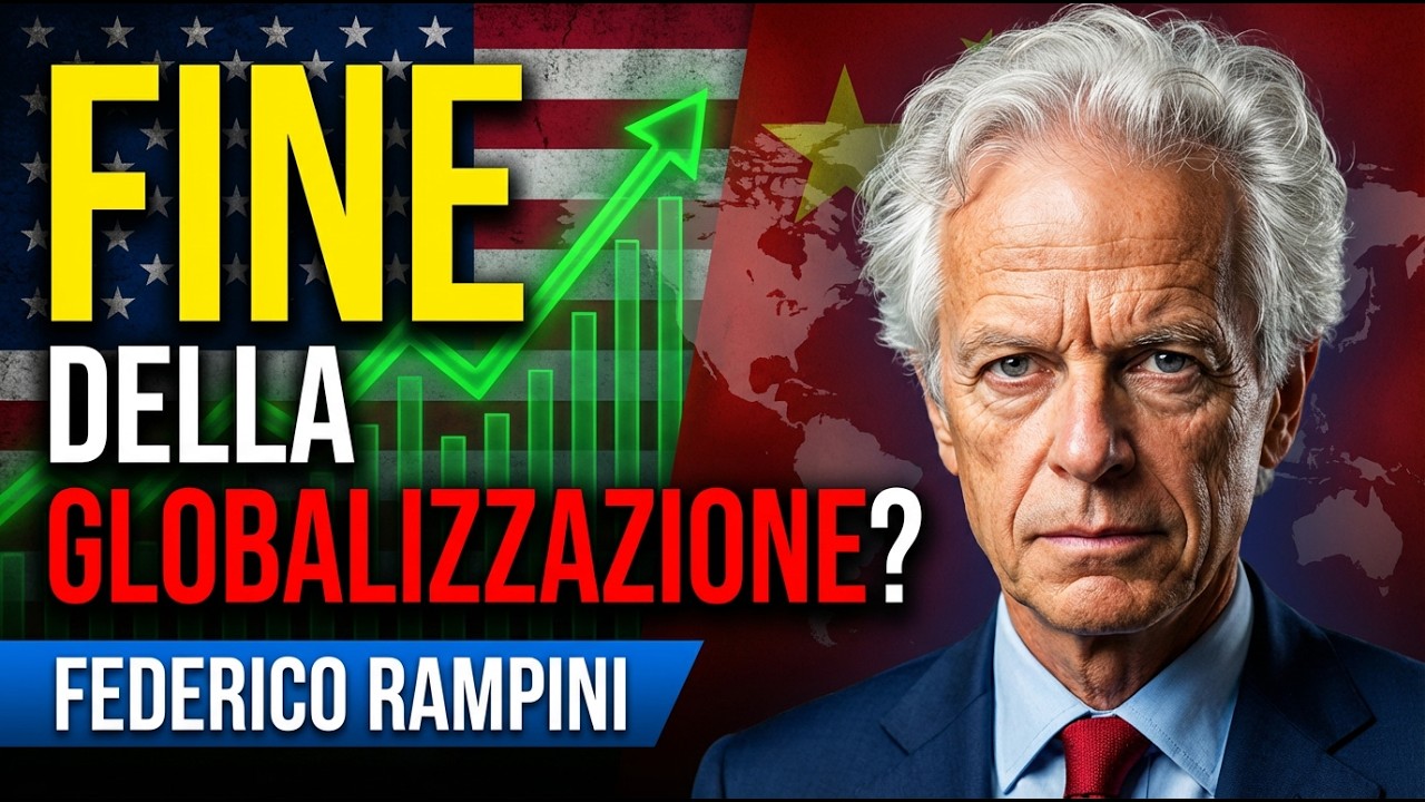 FEDERICO RAMPINI: È FINITA LA GLOBALIZZAZIONE – L’EUROPA È IN DECLINO? 🇪🇺🇺🇸🇨🇳