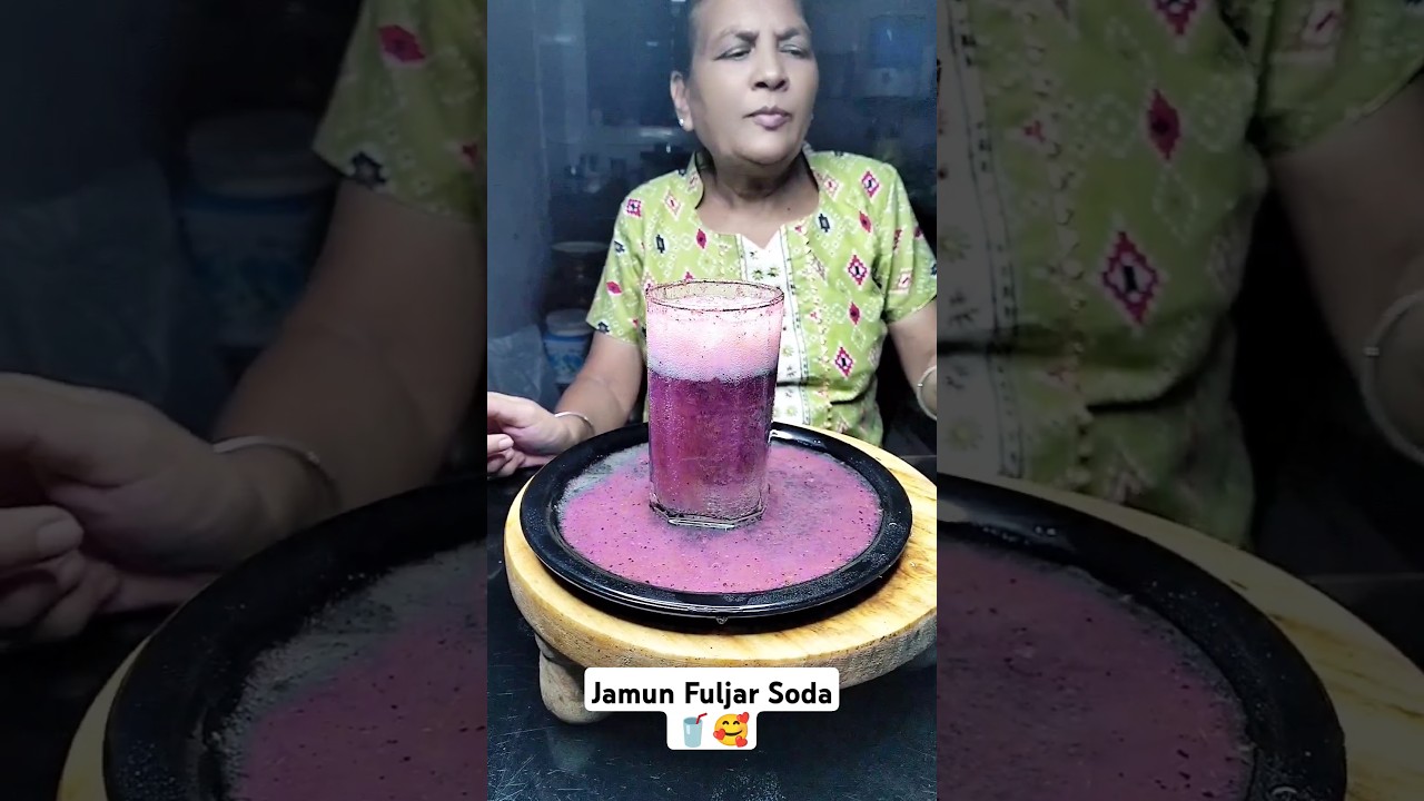 Jamun Fuljar Soda 🥤🥰 