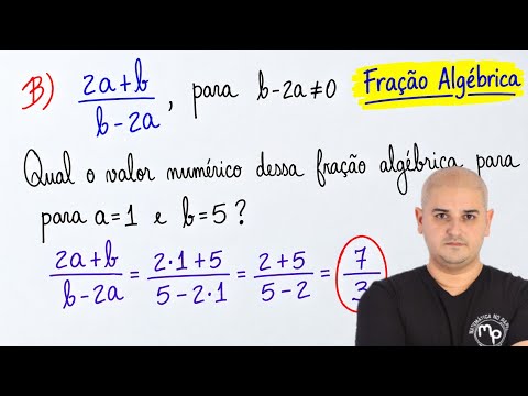 Numerical value of an algebraic fraction