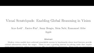 Qa Visual Scratchpads Enabling Global Reasoning In Vision