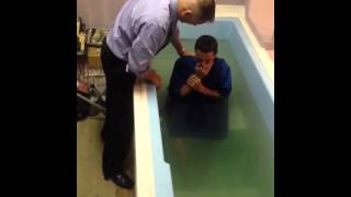 Zack King getting Baptized in Jesus' Name!!