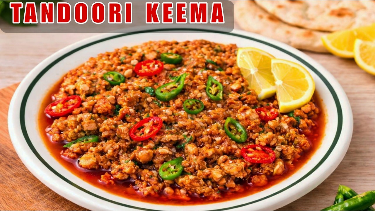 New Tandoori Keema Recipe By Gizaa Kada! Ramadan Special 2026!