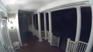 Orb sets off my camera motion detector at 2 in the morning