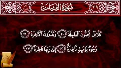 Surat Al-Qiyama 75 سورة القيامة - Children Memorise | | ALM