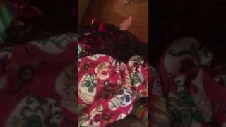 Sugar Skull Dress for Halloween 2016