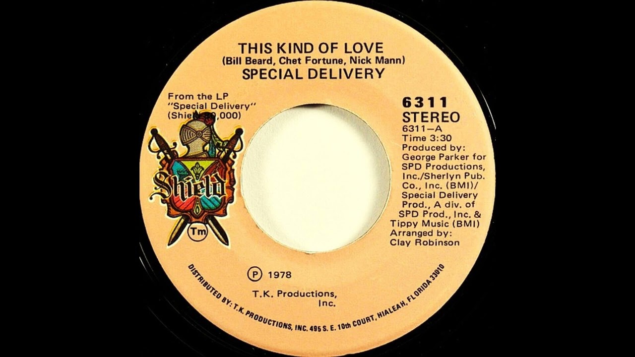 SPECIAL DELIVERY: "THIS KIND OF LOVE" [Al Kent MDD Mix / Promo Edit]