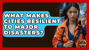 What Makes Cities Resilient To Major Disasters? - Man vs. Disaster