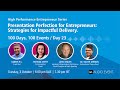 HPE Series Day 23:Presentation Perfection for Entrepreneurs:Strategies for Impactful Delivery