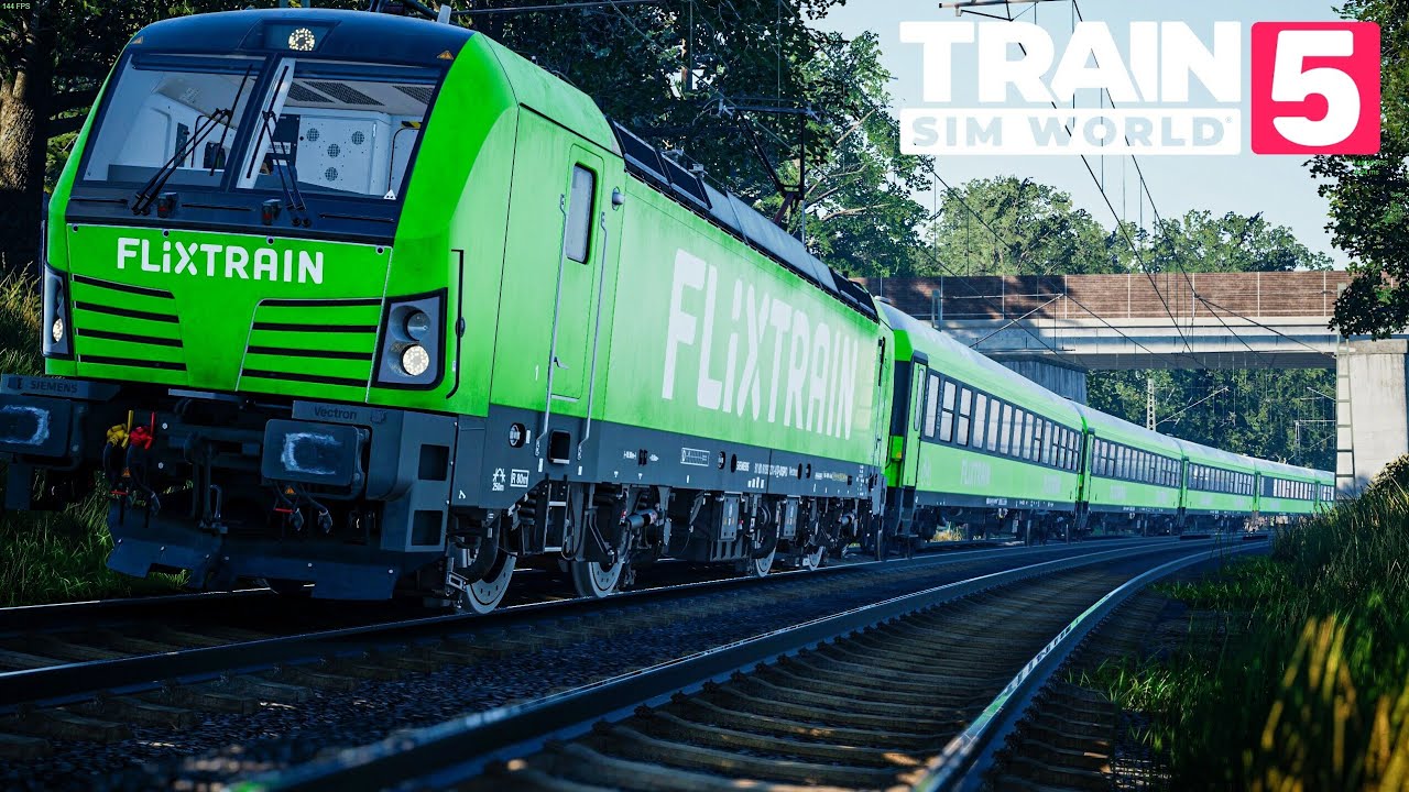 TSW5: FLIXTRAIN Vectron | Frankfurt - Fulda | Train Sim World 5