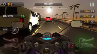 Traffic Rider 2018 mobile game play on blue sport bike #3 android game FHD screenshot 5