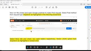 Web Engineering Week 14 Video 05 (Implementing POST Method in C#ASP.NET web API)