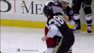 Corey Tropp vs Zach Sill Dec 9, 2013
