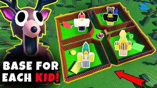 Download Lagu I Built 4 Camps: One Base for Each Kid in 99 Nights in the Forest! MP3 Download Lagu I Built 4 Camps: One Base for Each Kid in 99 Nights in the Forest! MP3
