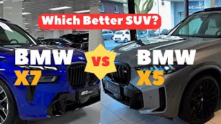 2024 BMW X5 vs BMW X7: Which is the Most Luxurious SUV?