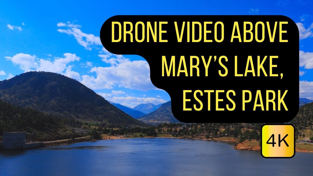 Estes Park from Above | Stunning Drone Footage of the Rocky Mountains | Cinematic 4K 𖥂🛰📸