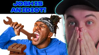 SIDEMEN  IS IT REAL OR CHOCOLATE REACTION!