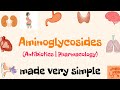Aminoglycosides | Antibiotics | Pharmacology | Med Vids Made Simple