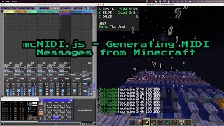 mcMIDI.js - Generating MIDI Messages from Minecraft