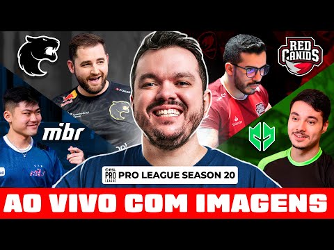 PLAYOFFS Dia 1 ESL Pro League Season 20 - COM Gaules AO VIVO COM IMAGENS
