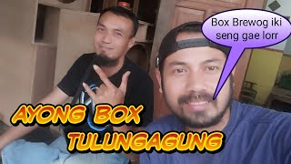 Vlog Bersama Tukang Box Ayong Box Tulungagung  Alatnya Sudah Lumayan Lorr  Box Brewog