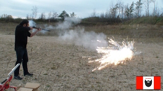 Converting A Damaged Flintlock Rifle To A Shotgun