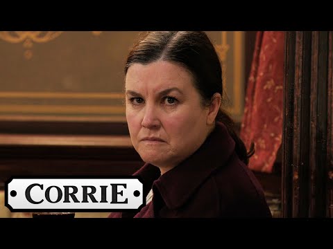 Mary Gives George Her Death Glare | Coronation Street