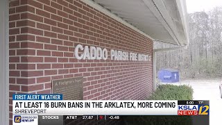At least 16 burn bans active across ArkLaTex amid dry, windy conditions