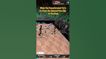 The “JOE KNOWS” Inbounds Play That Won Him Thousands of $ #2k25 #2k #2kcommunity #nba #2kcontent