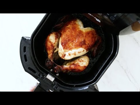 Air Fryer Rotisserie Chicken (Juicy and Crispy Skin) - Skinnytaste