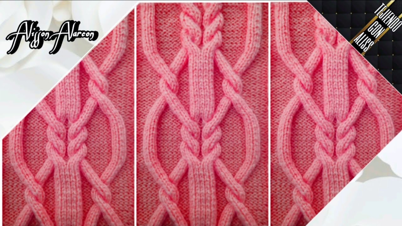 #633 - TEJIDO A DOS AGUJAS / knitting patterns / Alisson . A