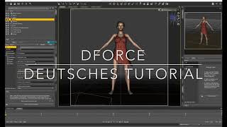 Einführung in Dforce Daz 3DStudio deutsch