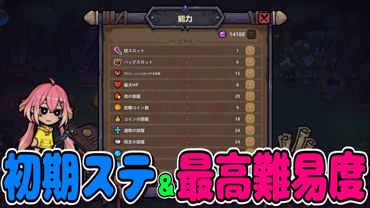 初期ステ挑戦』簡単で強いビルドを紹介したかったのに、ただの苦行 
