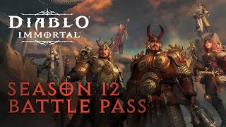 Diablo Immortal | Season 12 Battle Pass