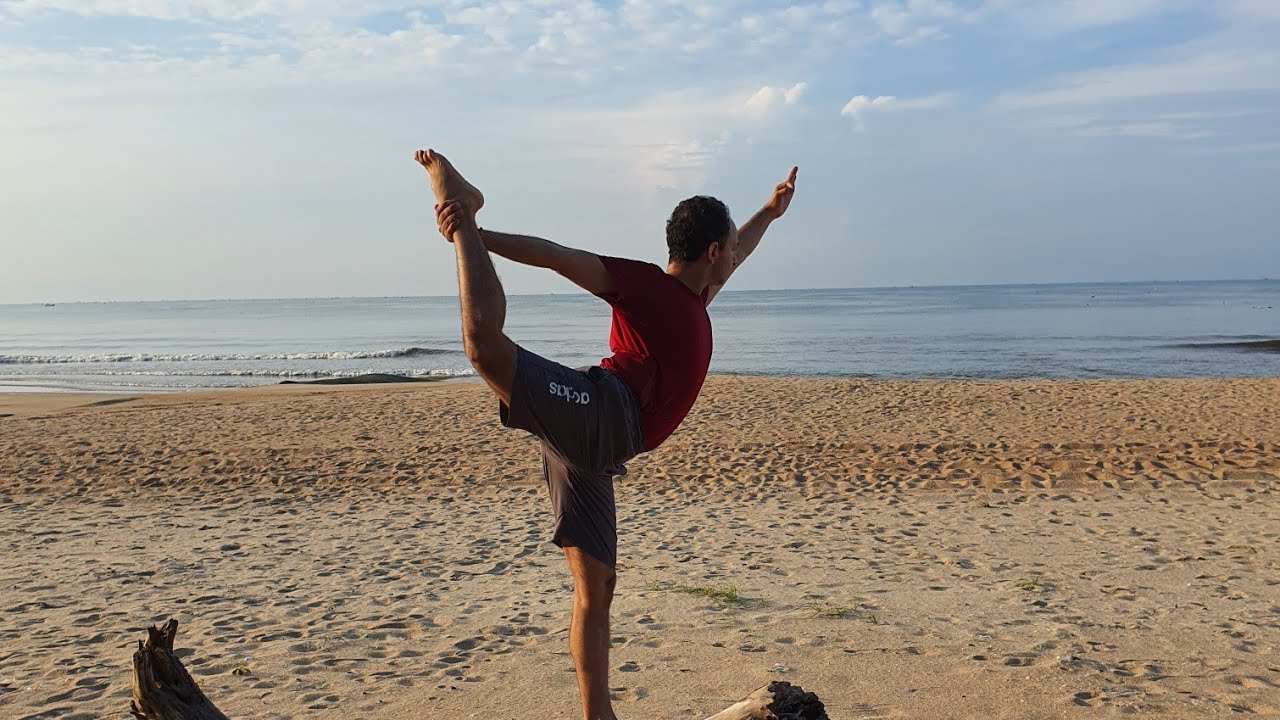 Dancing pose practice