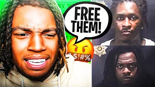 BLOU REACTS TO YOUNG THUG & GUNNA INDICTED ON RICO CHARGES *YSL*