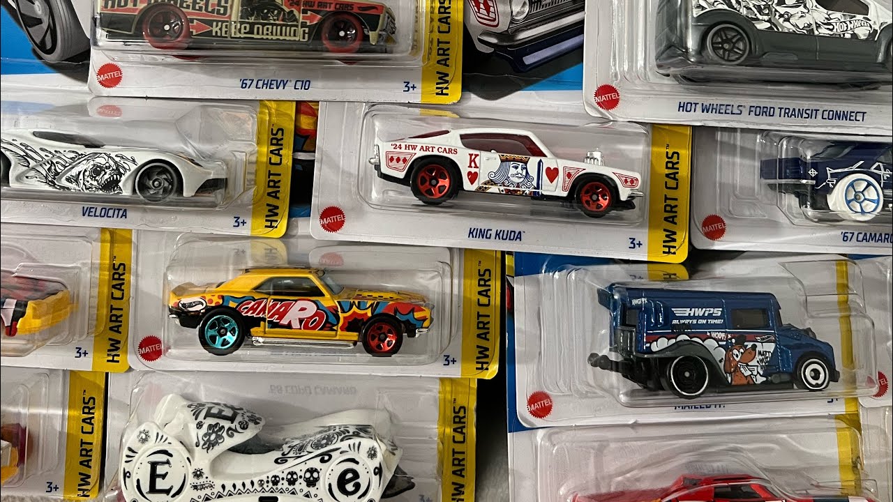 ⁠Hot Wheels Art Cars Collection 🎨 