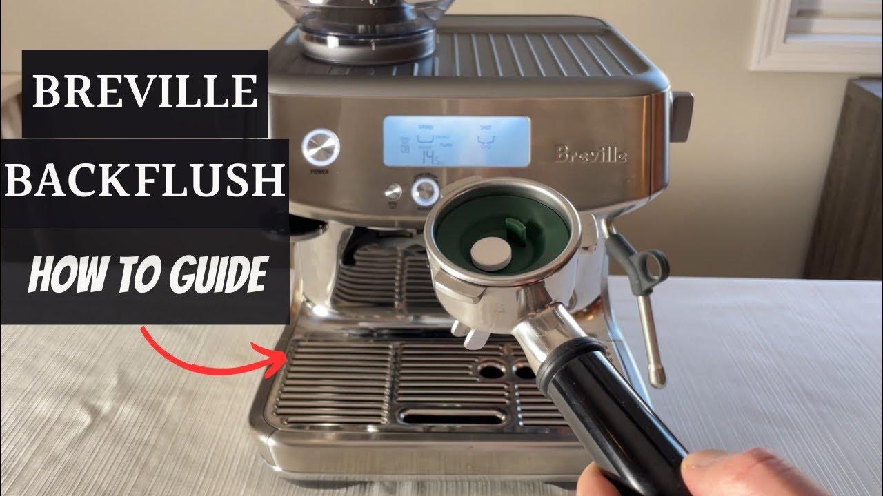 How To Backflush An Espresso Machine (With A Breville Barista Pro