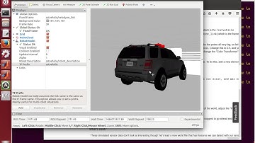 Visualizing the CAT Vehicle and Velodyne with rviz