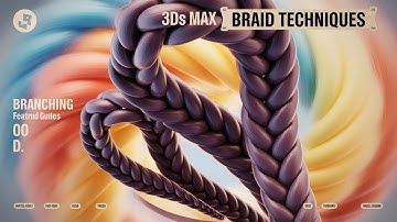 Ornatrix Features #2 - Creating Braids with MeshFromStrands/BraidTool (3ds Max)